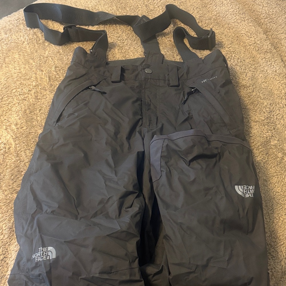 The North Face Charcoal Snow Bib Pants